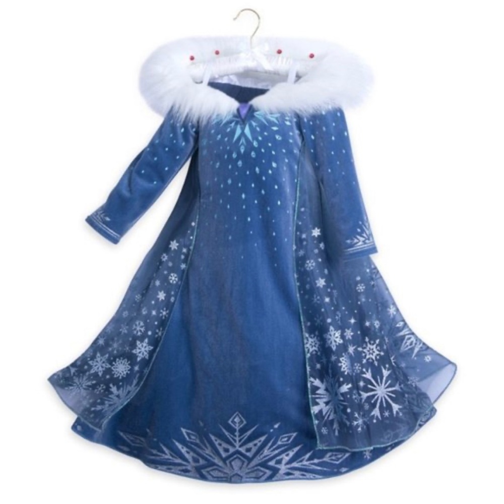 Disney Elsa Frozen Long Sleeve Costume with Cape